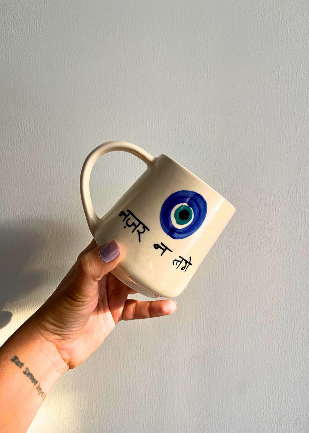 nazar mug handmade in india
