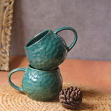 Two handmade coffee mugs 