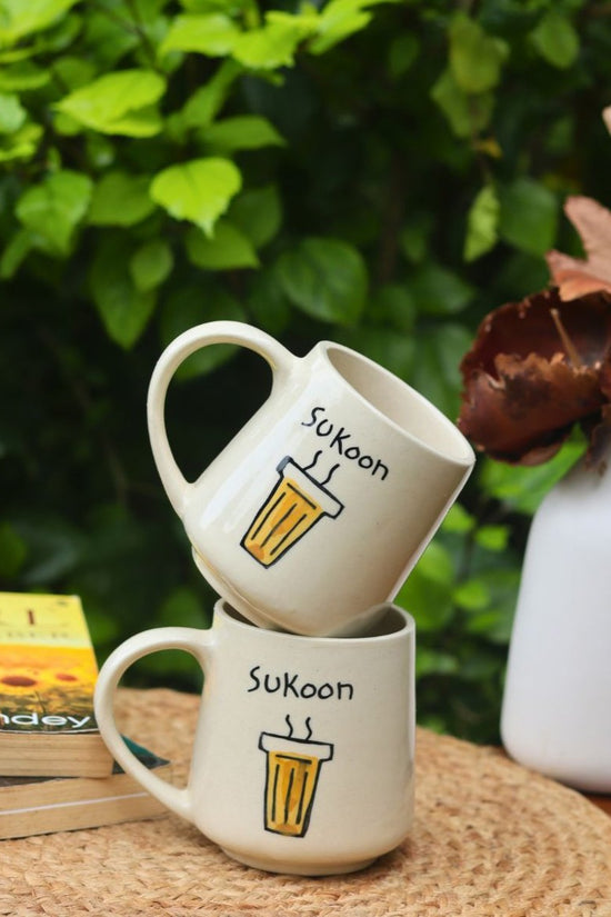 Sukoon Mug - The Chai Lovers Edit handmade in india