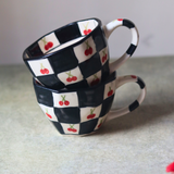 Drinkware coffee mugs cherry blossom