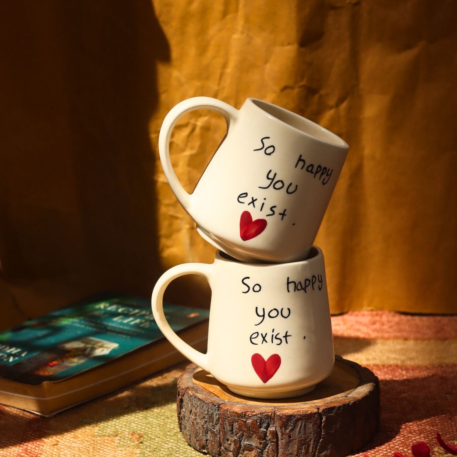 So happy you Exist sweetheart Mug made y ceramic