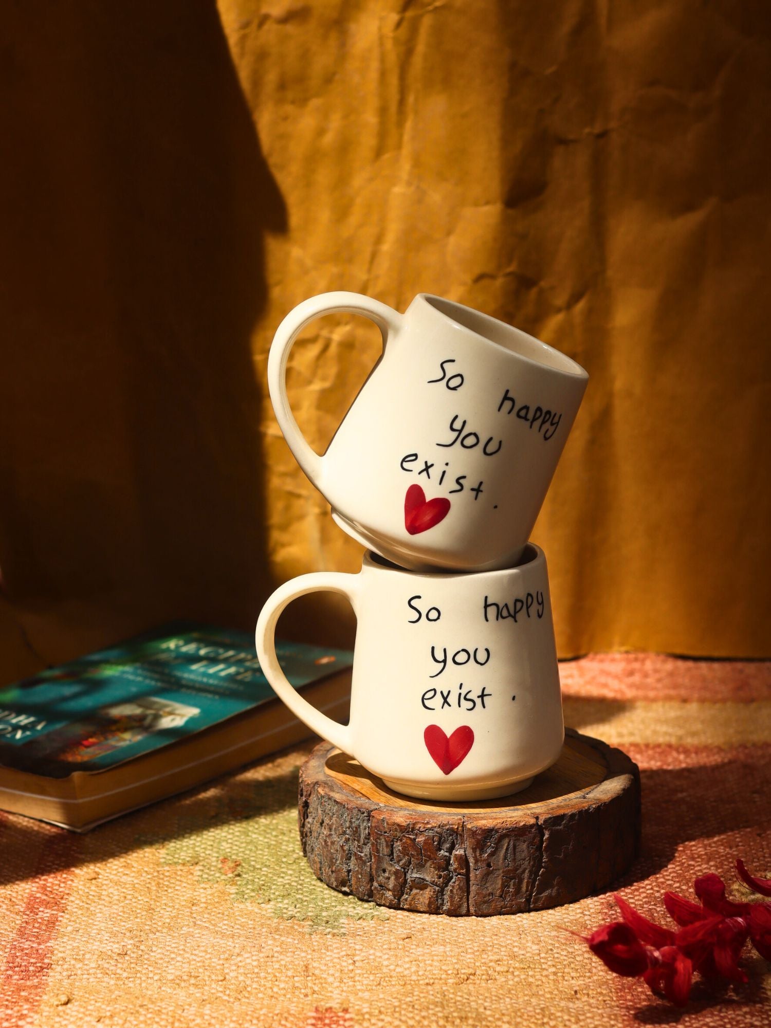 So happy you Exist sweetheart Mug made y ceramic