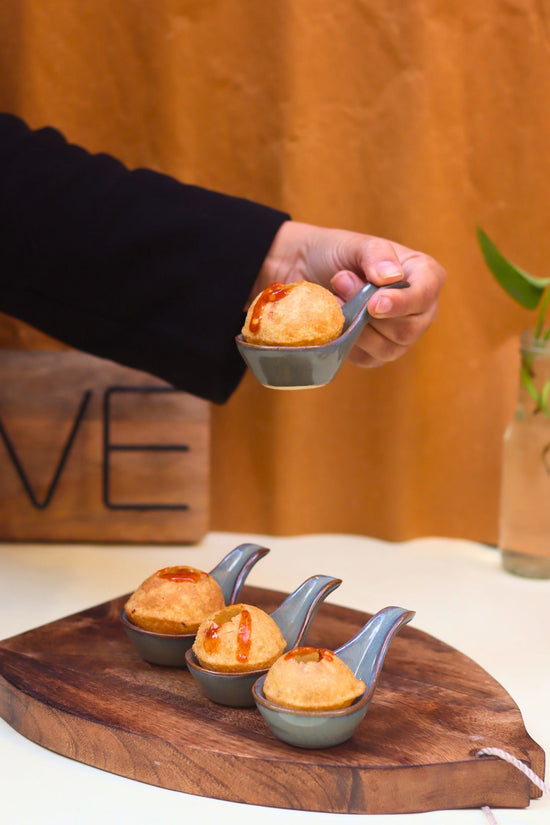 Gol Goppa Server handmade in India