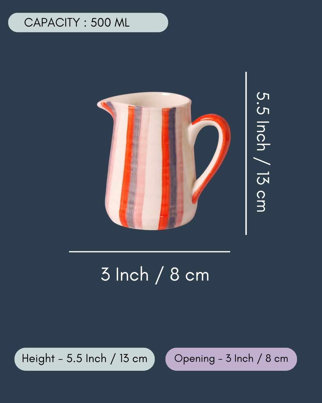 Marmalade Milk Jug