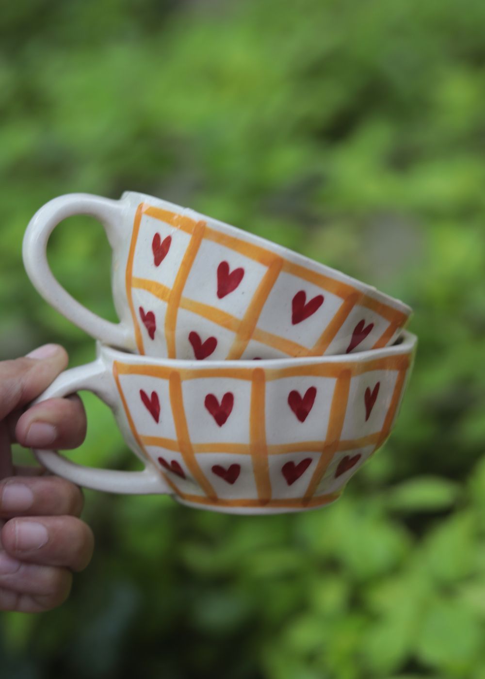 Blessed Mug handmade in india