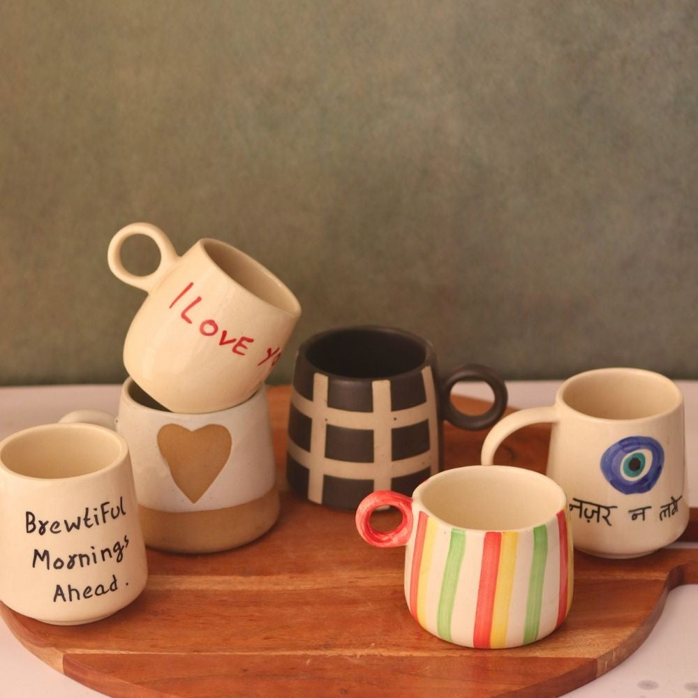 handmade morning bliss mugs 