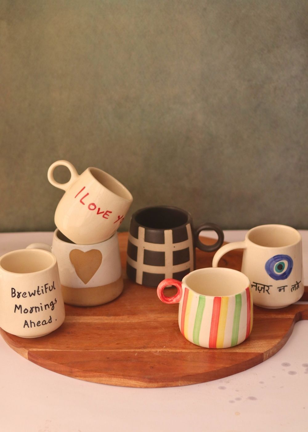 handmade morning bliss mugs 