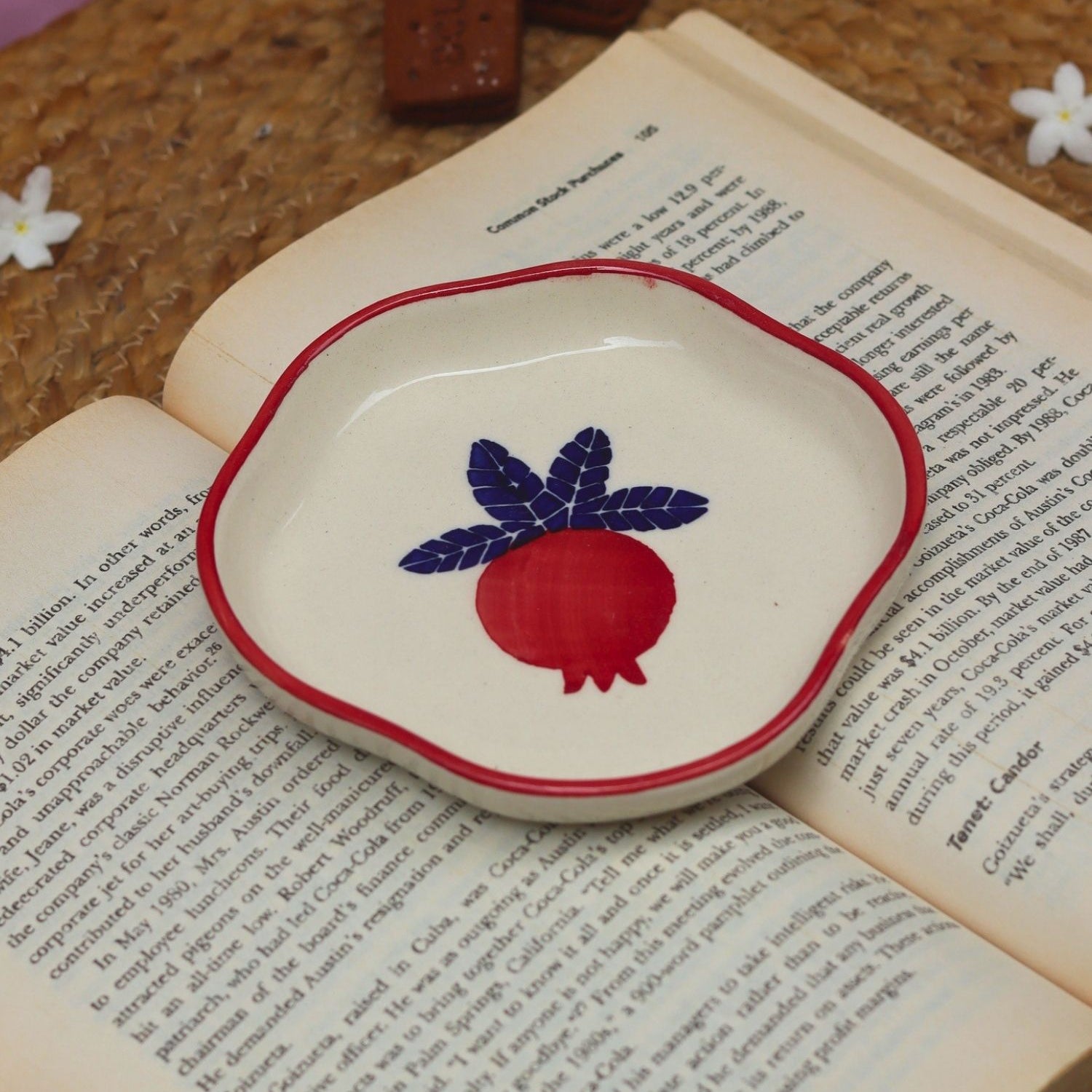 Lead free  Anar Handmade Dessert Plate