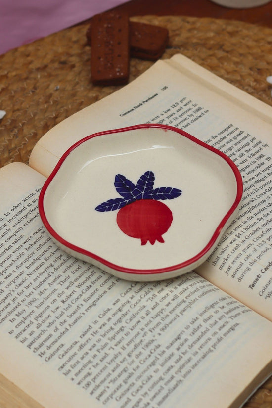 Lead free  Anar Handmade Dessert Plate