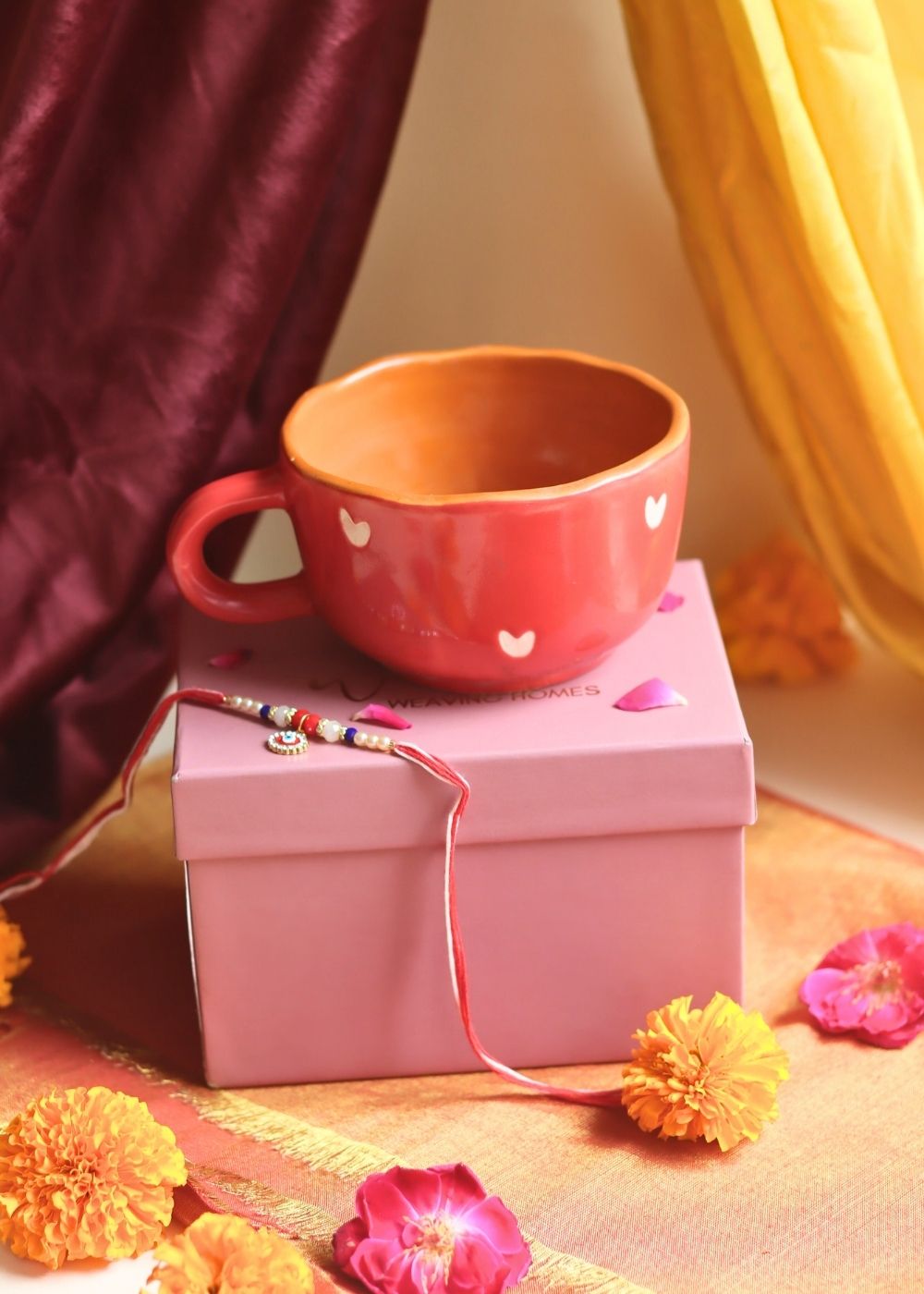 Cupid mug Rakhi Gift Box with premium quality material