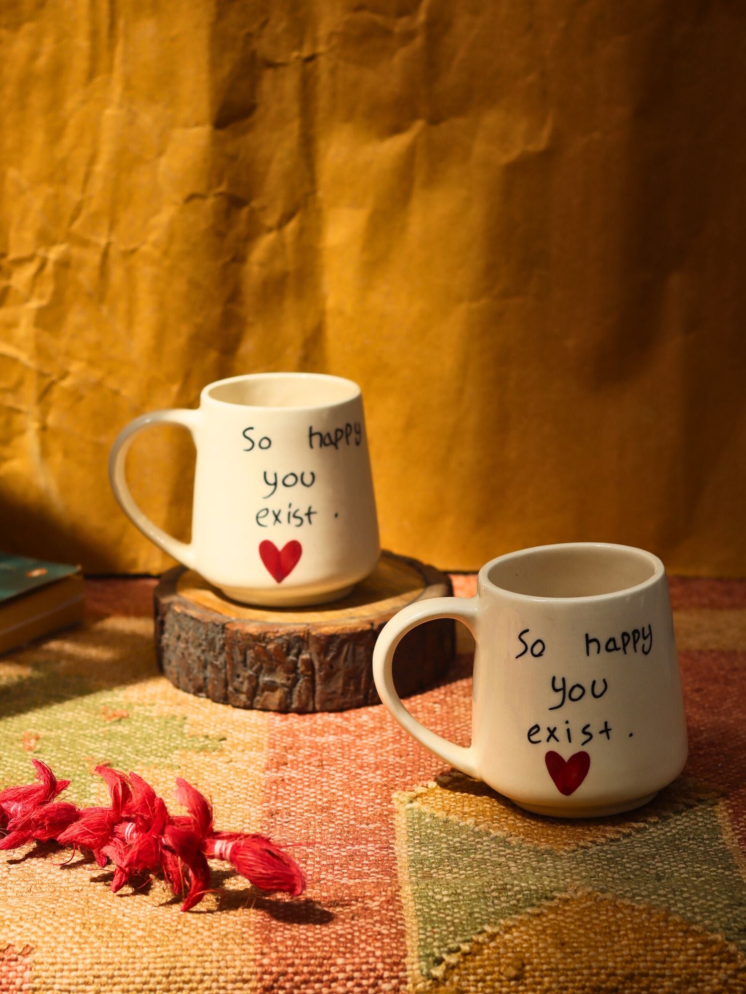So happy you Exist sweetheart Mug with premium quality material