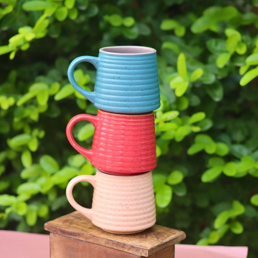 handmade Set of 3 - Handmade Delight Mugs
