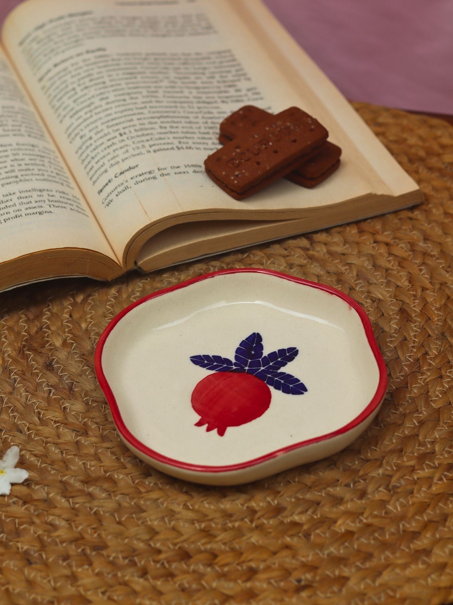 Anar Handmade Dessert Plate made by ceramic