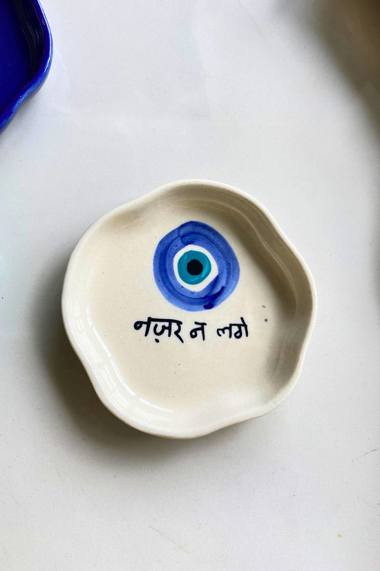 Nazar Handmade Dessert Plate handmade in india