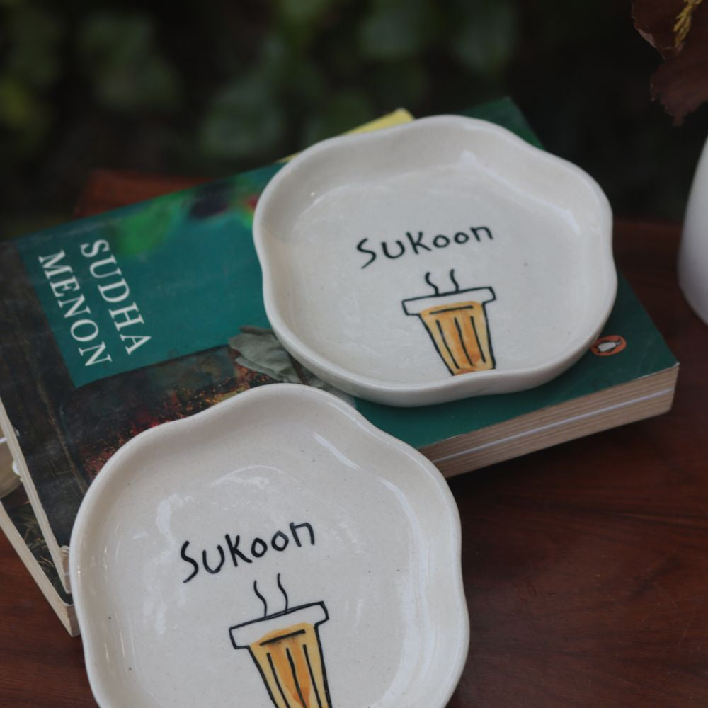 Handmade Sukoon - Handmade Dessert Plate