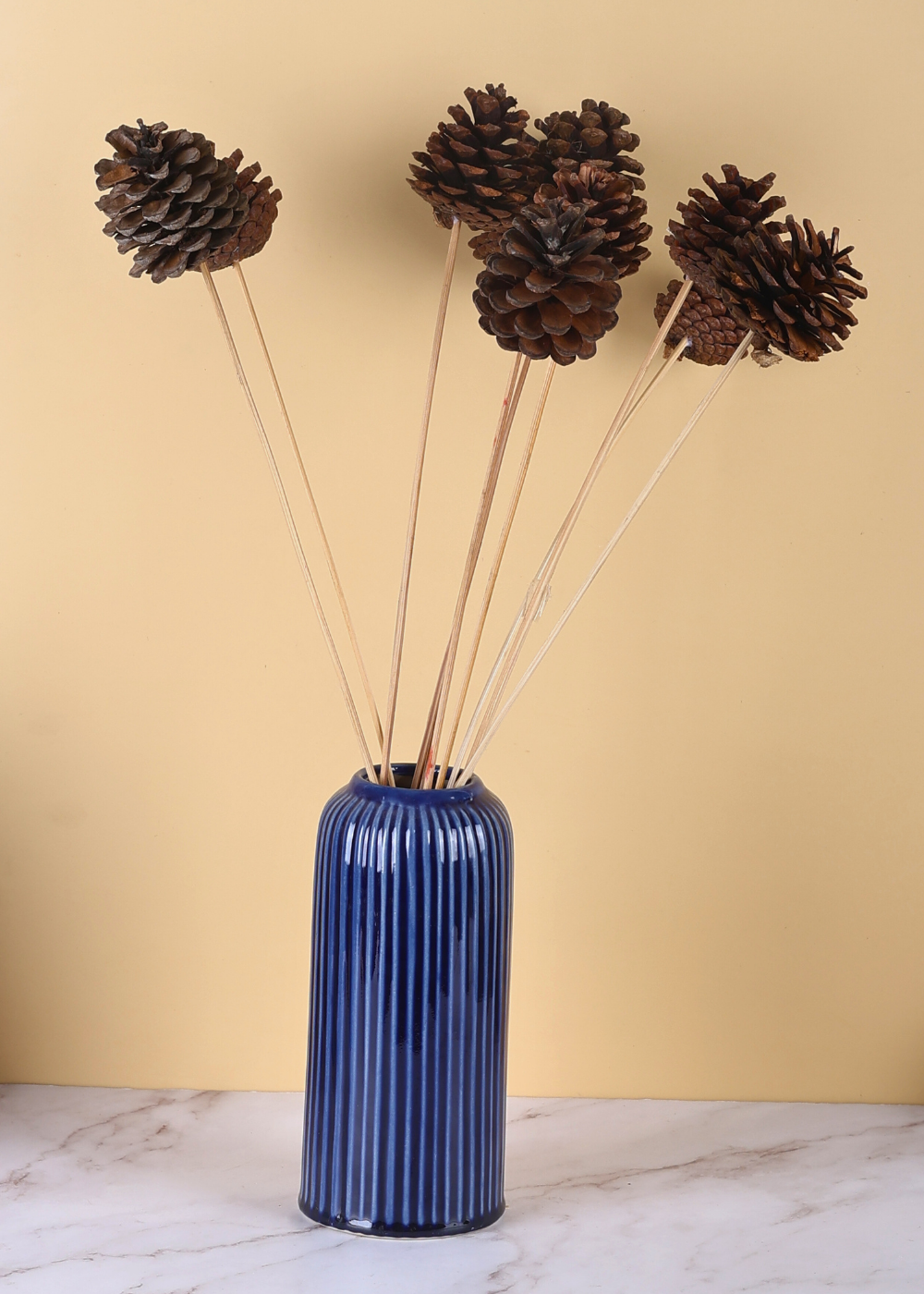 dried natural pinecone -bunch
