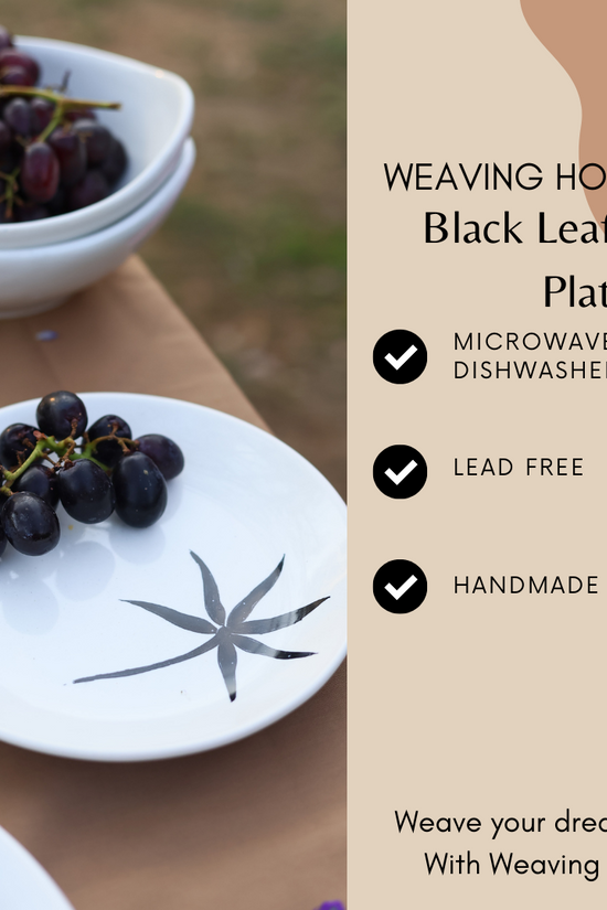 Handmade ceramic plate