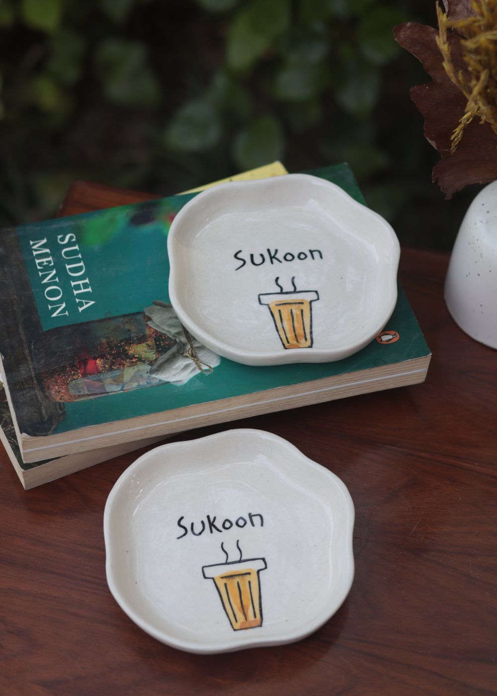 Sukoon - Handmade Dessert Plate made by ceramic