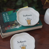 Sukoon - Handmade Dessert Plate made by ceramic