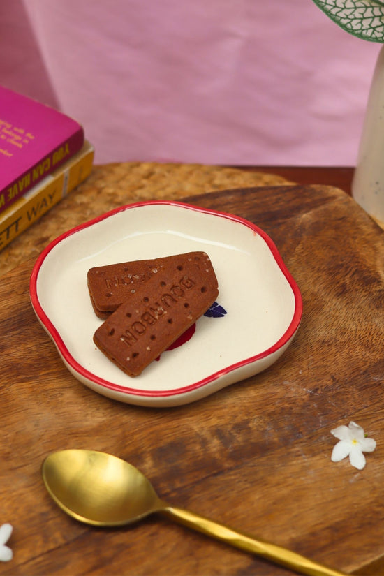 Anar Handmade Dessert Plate handmade in India