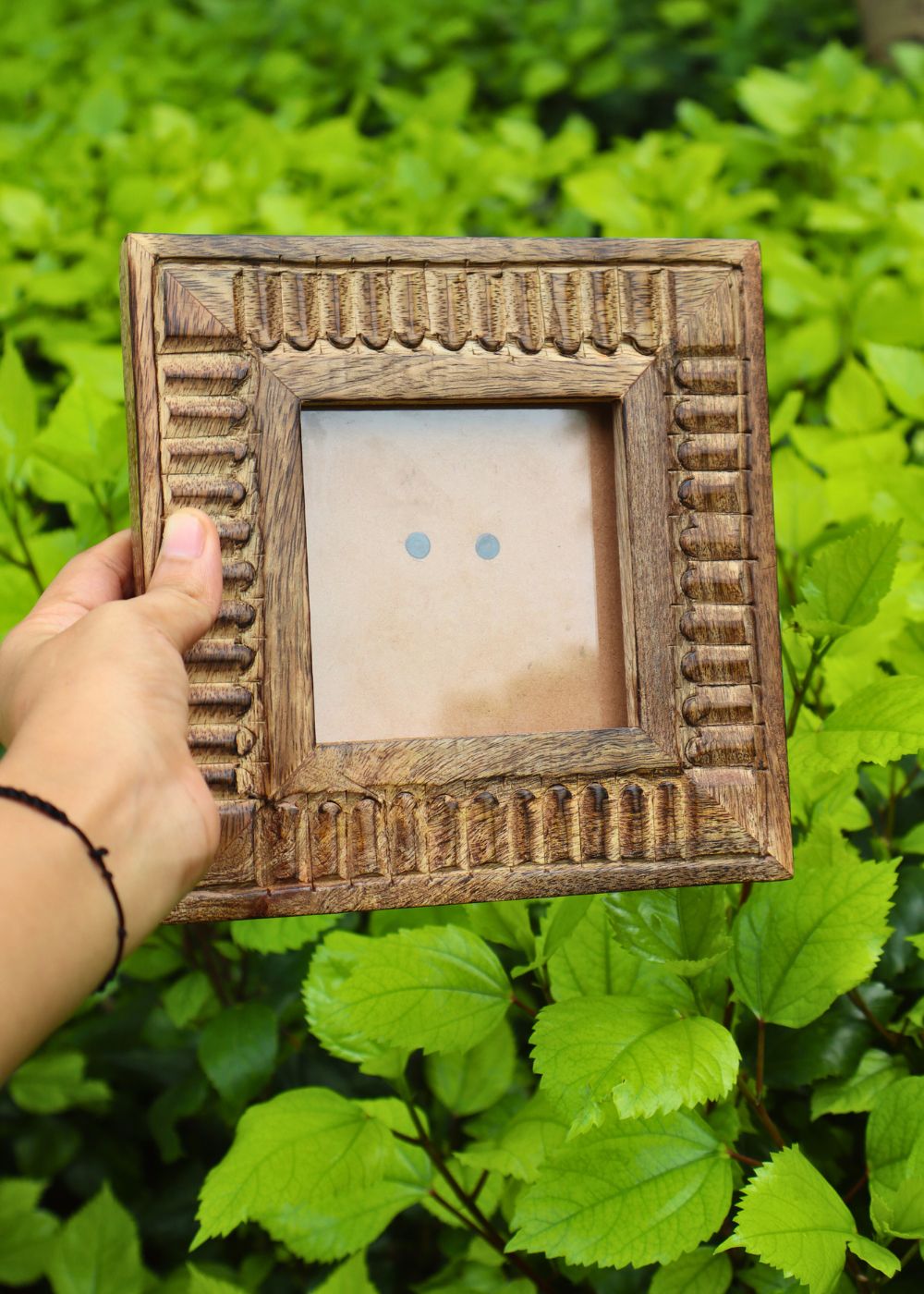 modern square wooden frame made by premium wooden