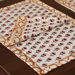 Cotton table mat & napkin