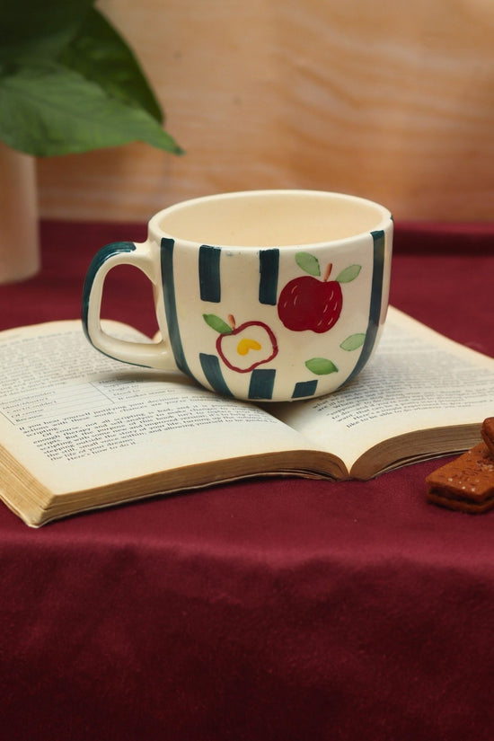 Handmade Apple Mug