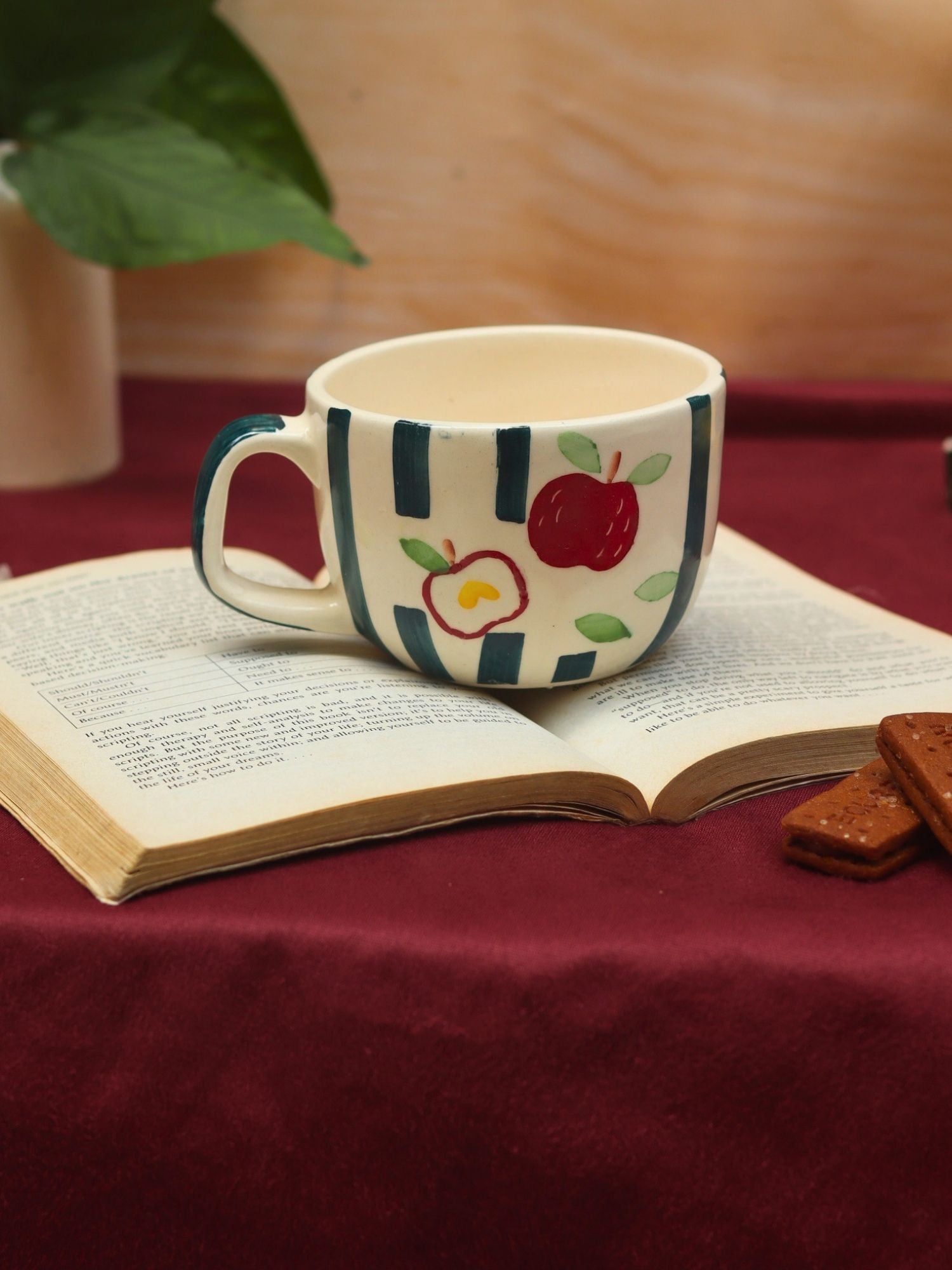 Handmade Apple Mug