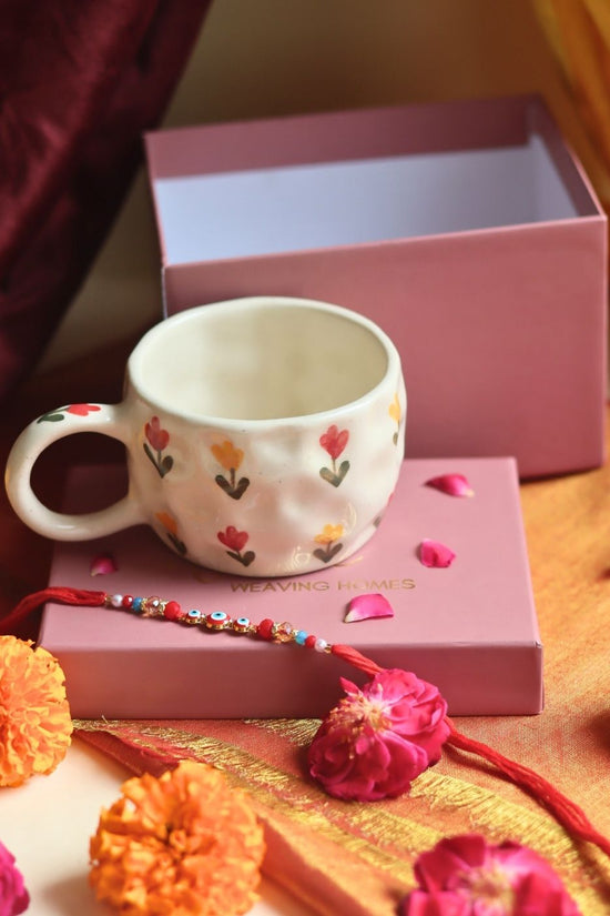 Tulip Mug Rakhi Gift Box with premium quality material