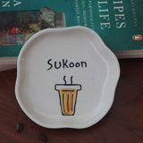 Sukoon - Handmade Dessert Plate handmade in india