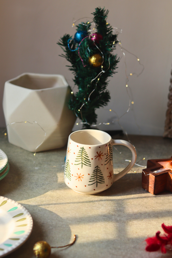 Handmade ceramic coffee mug stunning design