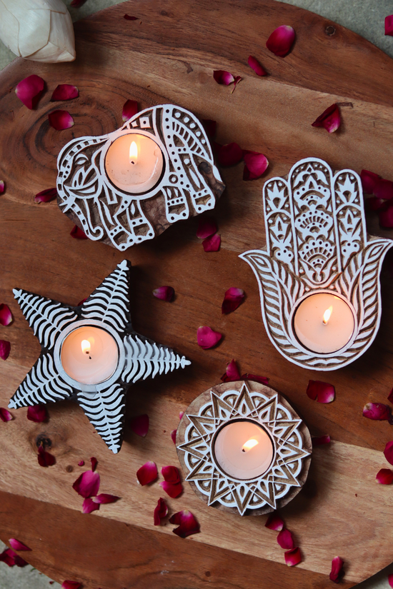 tea light holder handmade in india