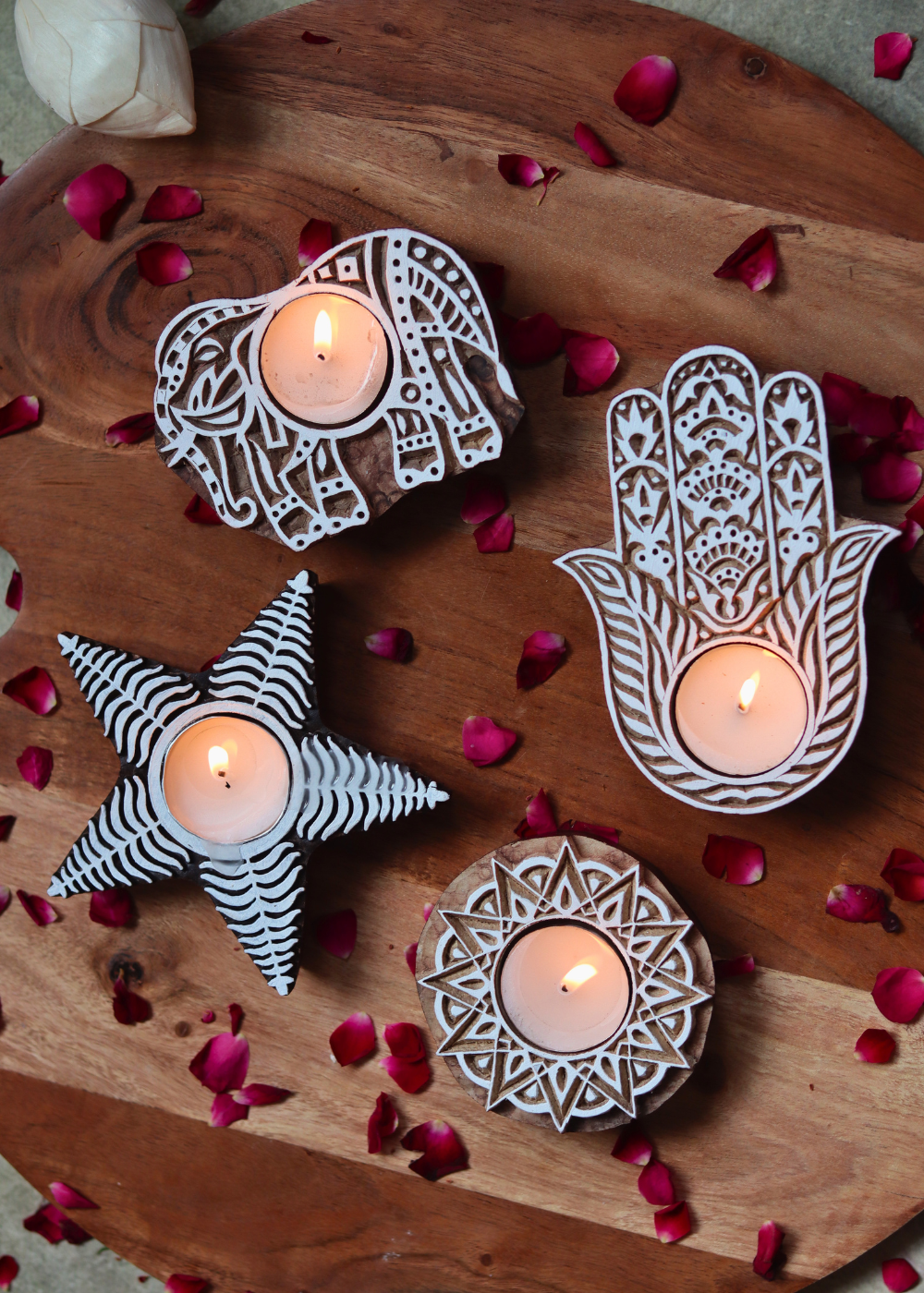 tea light holder handmade in india