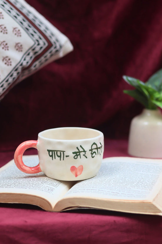 PAPA Mere Hero Mug made by ceramic