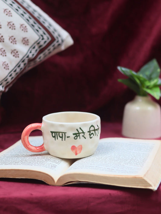 PAPA Mere Hero Mug made by ceramic