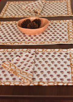 table mat & napkin, made by cotton, table napkin
