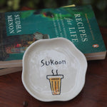 Sukoon - Handmade Dessert Plate with premium quality Material