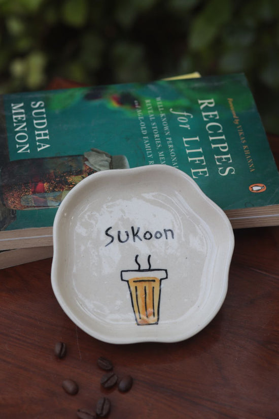 Sukoon - Handmade Dessert Plate with premium quality Material