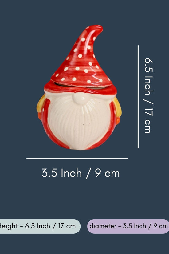 The Cutest Santa Jar in a Gift Box