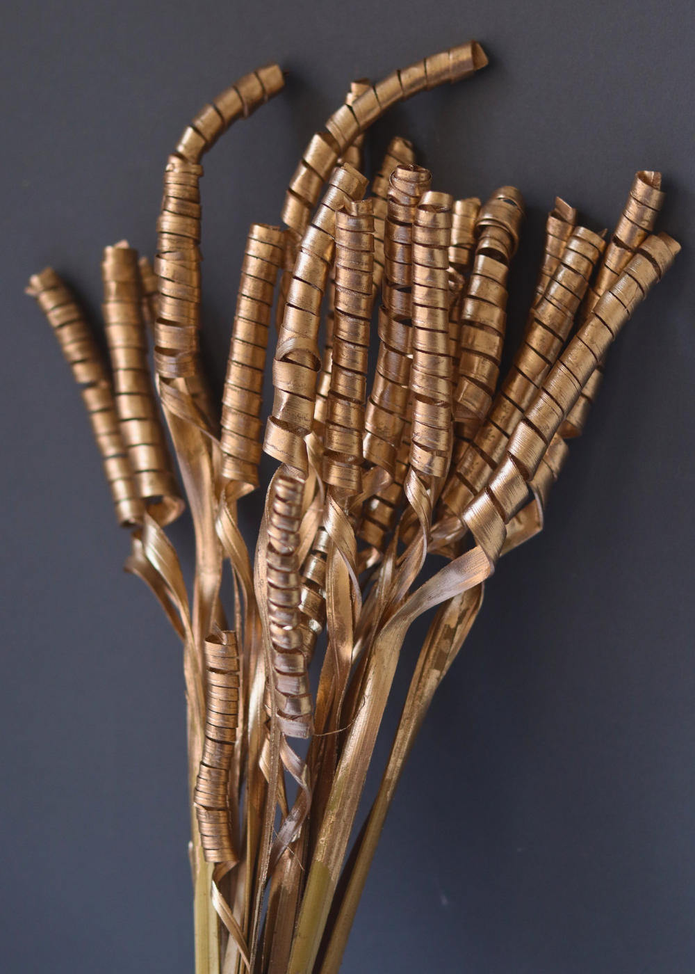 made by natural flower or stem