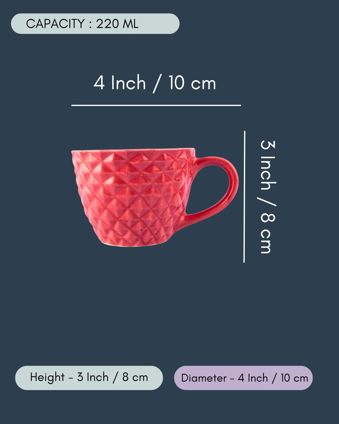 Red Diamond Mug