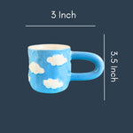 Cloud Nine Mug with all Measurements