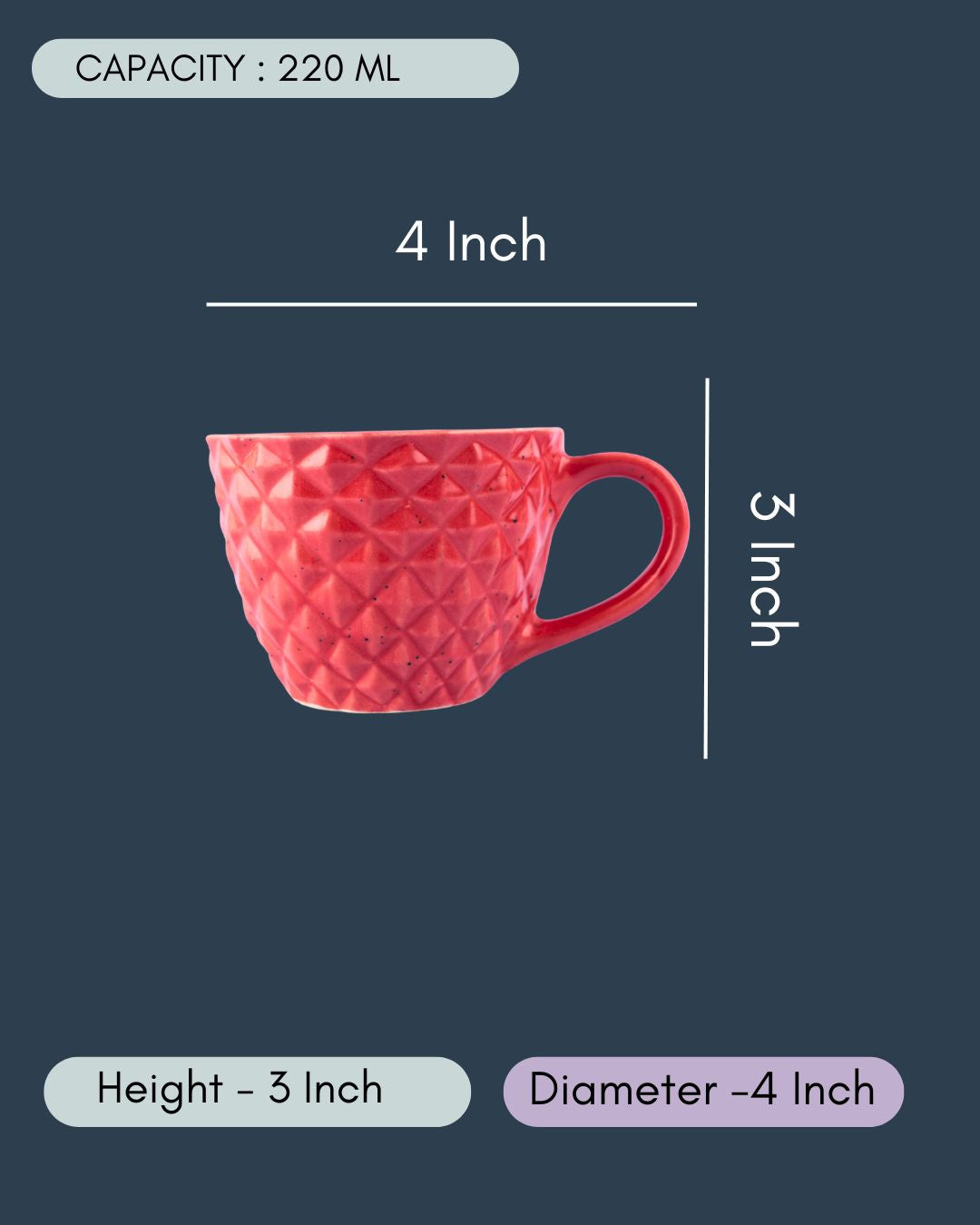 Red Diamond Mug