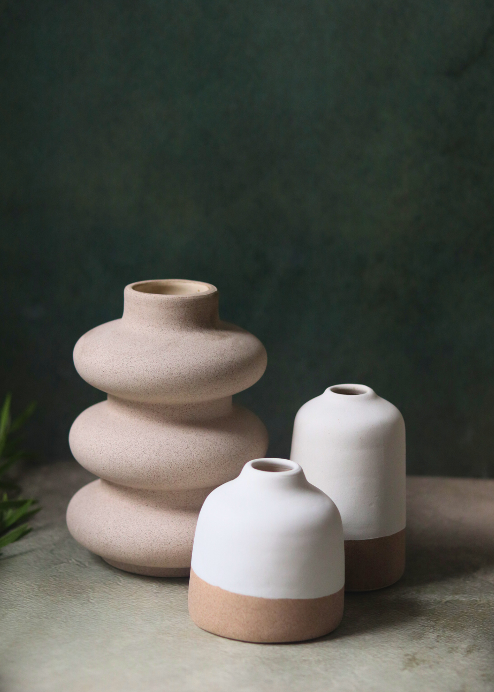 ceramic vases