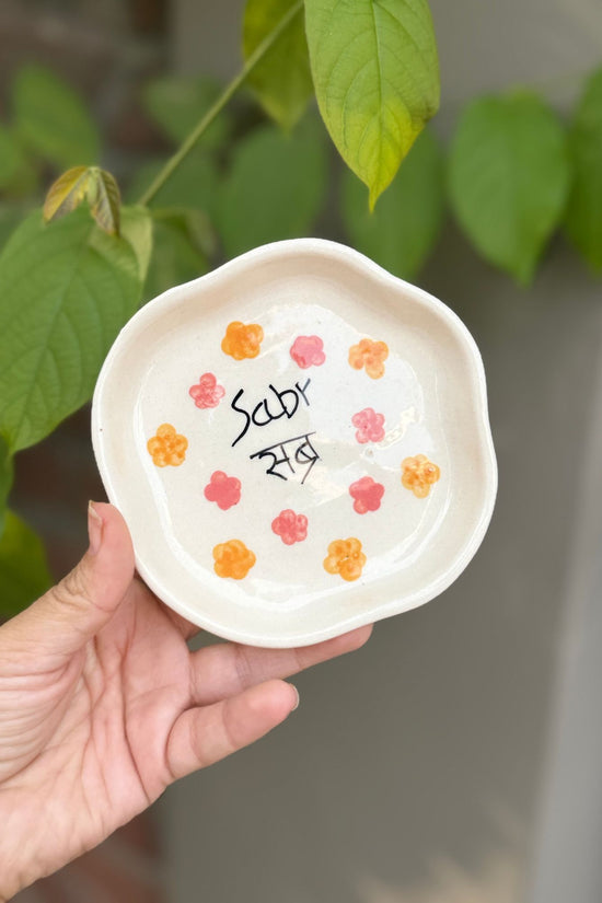 Lead free Sabr Handmade Dessert Plate