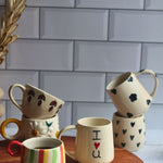 set of 6 essential mugs made by ceramic 