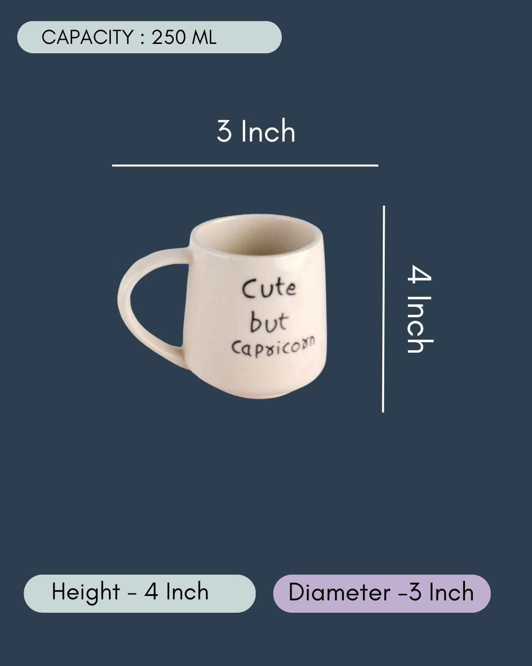 Cute But Capricorn Mug
