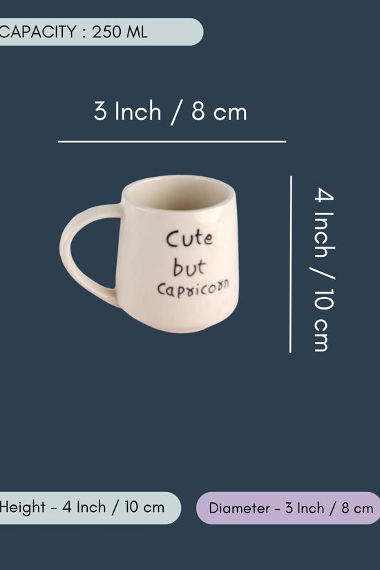 Cute But Capricorn Mug in a Gift  Box