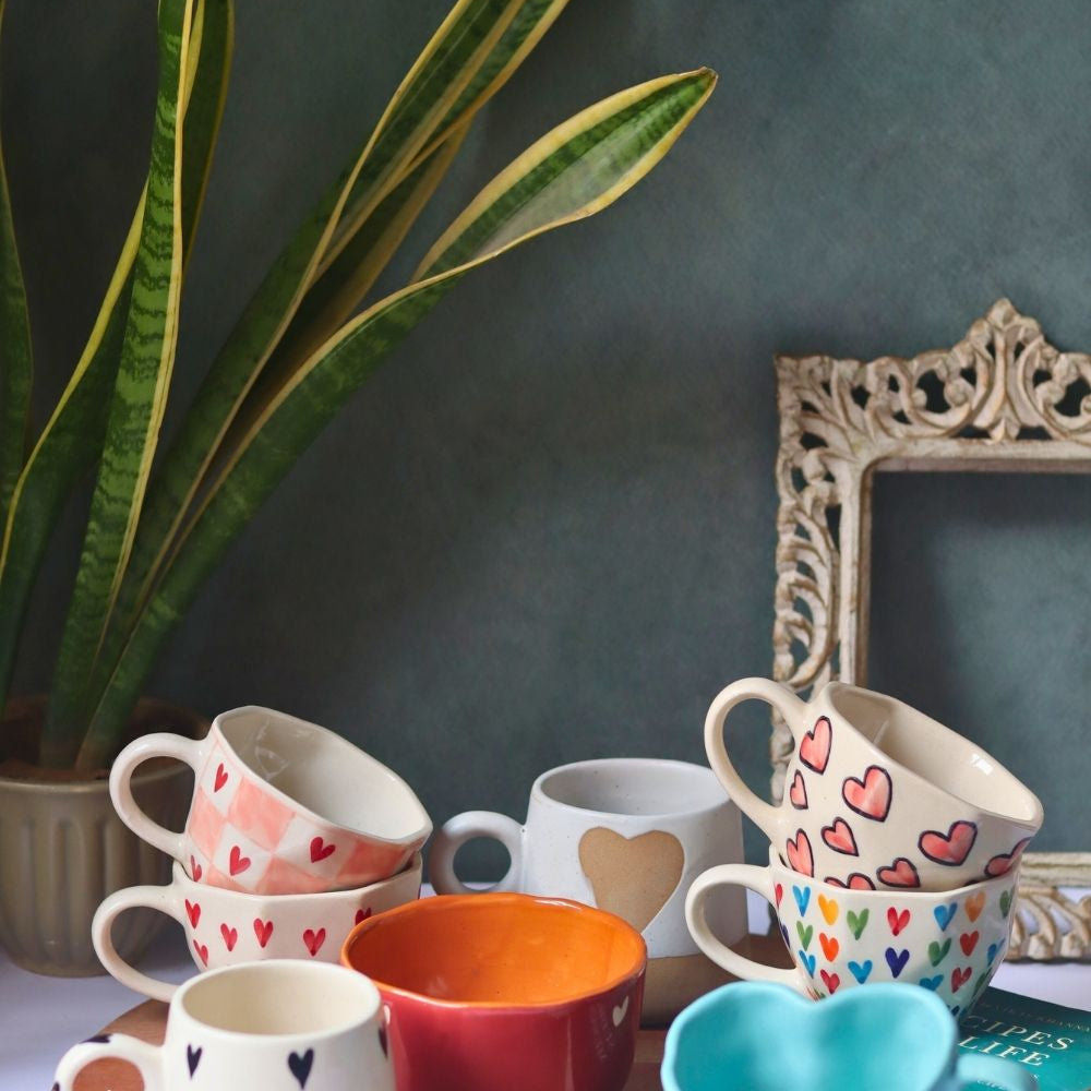 handmade love affair mugs 