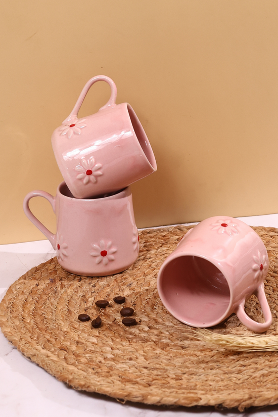 Handmade ceramic coffee mugs 